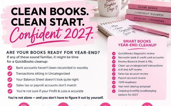 Meet Your New Favorite Bookkeeper! by Smart Books Bookkeeping LLC
