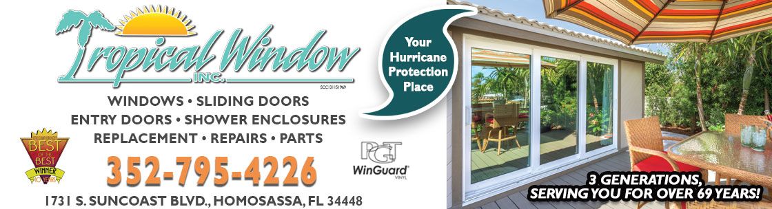 Tropical Window Inc, Homosassa FL