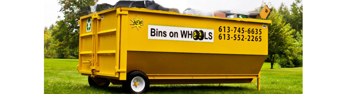 Bins on Wheels, Gloucester ON