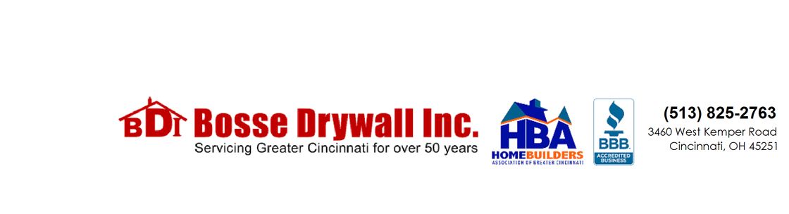 Bosse Drywall, Cincinnati OH