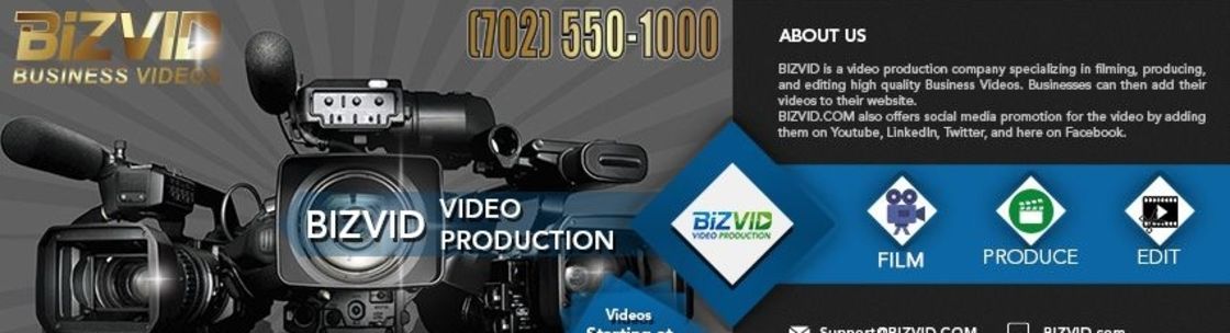 BIZVID Video Production Co., Las Vegas NV