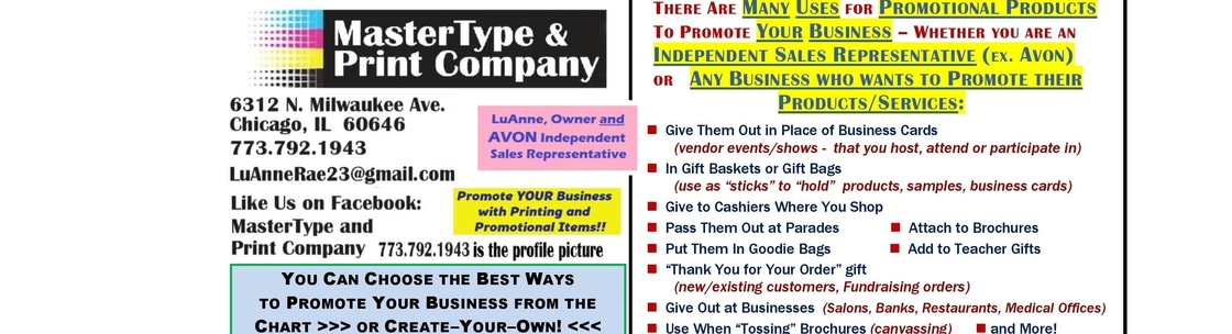 MasterType and Print Company, Chicago IL