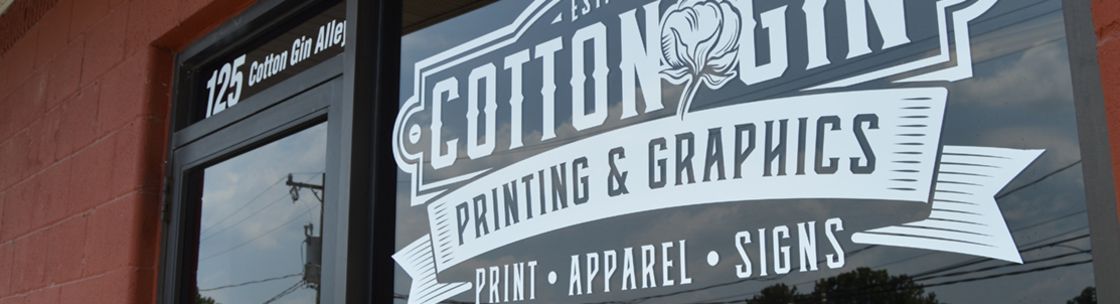 Cotton Gin Printing and Graphics, Matthews NC