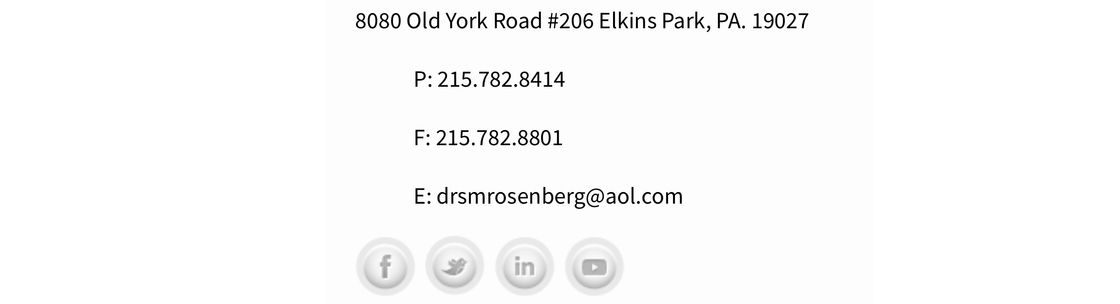 Dr. Steven M. Rosenberg, Elkins Park PA