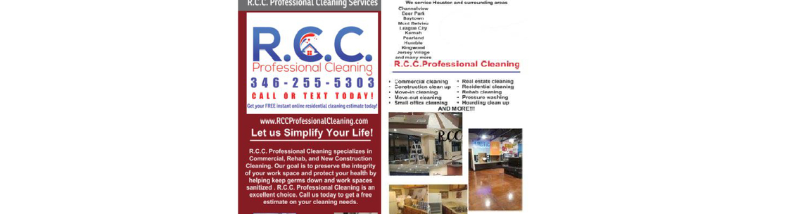R.C.C. Professional Cleaning, Houston TX