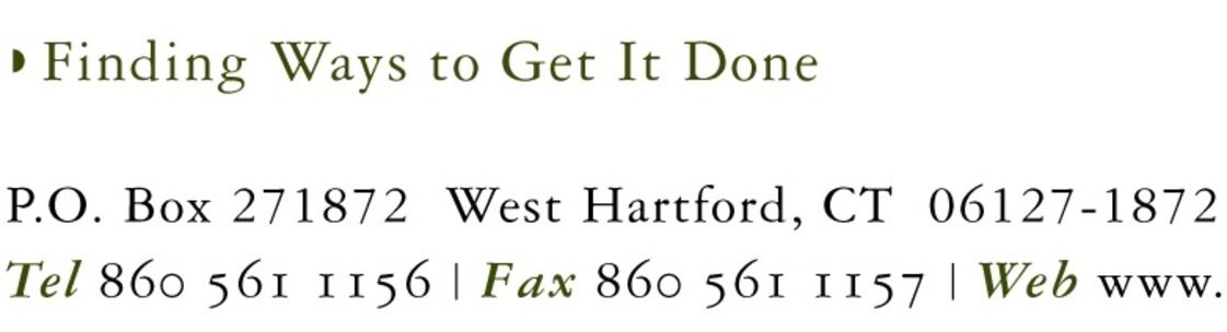 The Research Department, Inc, West Hartford CT