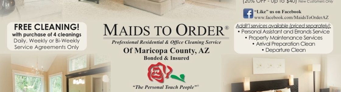 Maids to Order of Maricopa County AZ, Scottsdale AZ