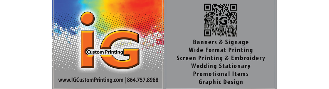 IG Custom Printing, Simpsonville SC