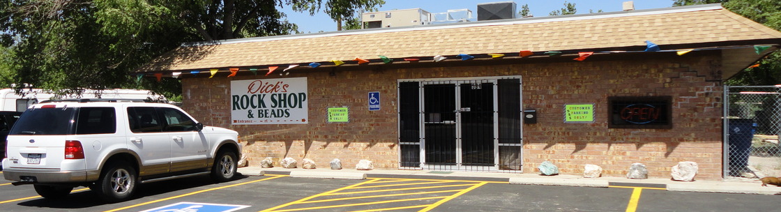 Dicks Rock Shop     (A retail "rock shop"), Fountain CO