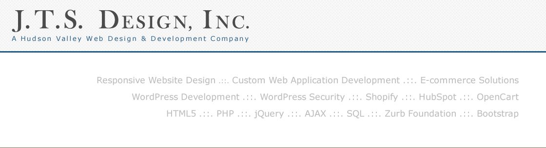 J.T.S. Design, Inc., Ulster Park NY
