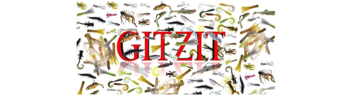 Gitzit Hellgrammite fishing lure. gitzitinc.com ***-***-****