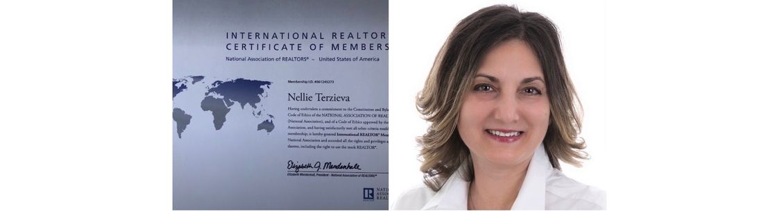 Nellie Terzieva, MBA, CIPS, The MBA GROUP International Real Estate Canada . USA . Europe . South America . Asia, Toronto ON