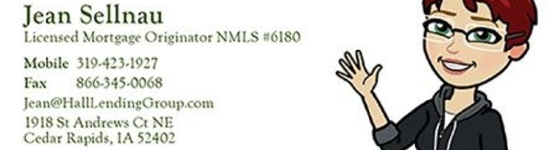 Hall Lending Group, LLC - Jean Sellnau , Cedar Rapids IA