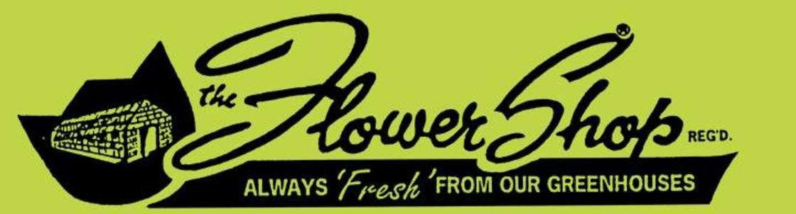 The Flower Shop Reg'd Brockville Logo