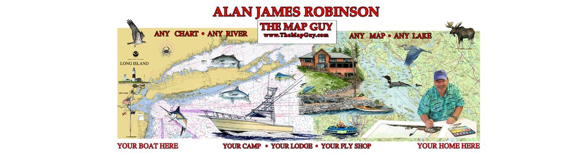 Alan James Robinson-The Map Guy, Easthampton MA