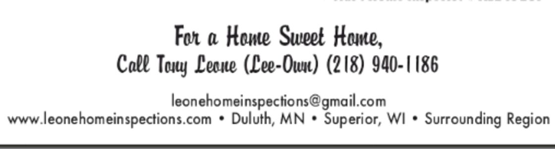 Leone Home Inspections Inc., Duluth MN