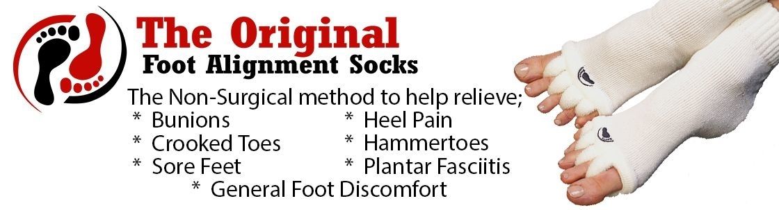 Alignment socks for foot pain, plantar fasciitis and bunions in Red – My-Happy  Feet - The Original Foot Alignment Socks