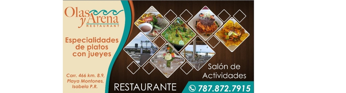 Olas y Arena Restaurant, Isabela PR