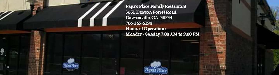 Papa's Place Family Restaurant, LLC, Dawsonville GA