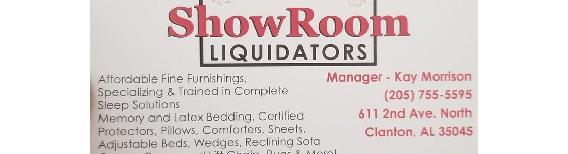 ShowRoom Liquidators, Clanton AL