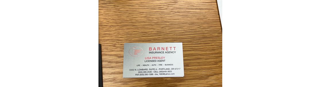 Barnett Insurance Agency LLC , Portland OR