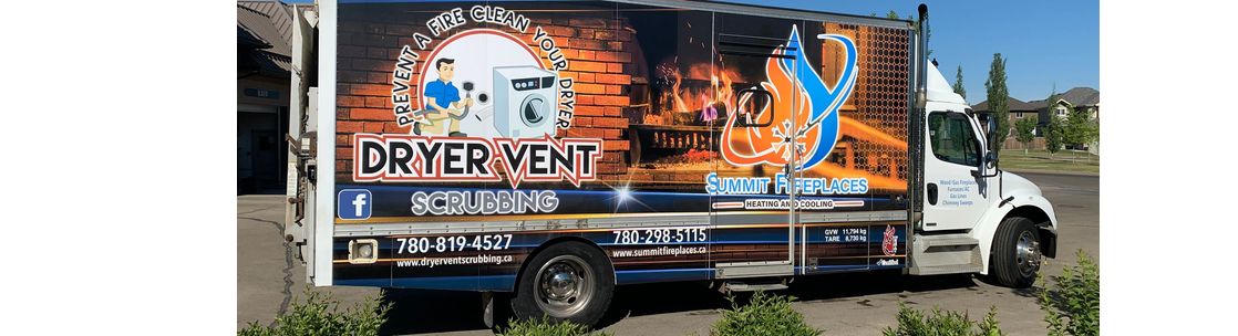 Dryer Vent Scrubbing  Summit Fireplaces, Heating & Cooling, Beaumont AB