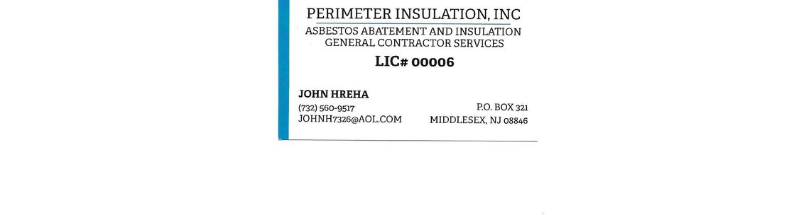 PERIMETER INSULATION, Middlesex NJ