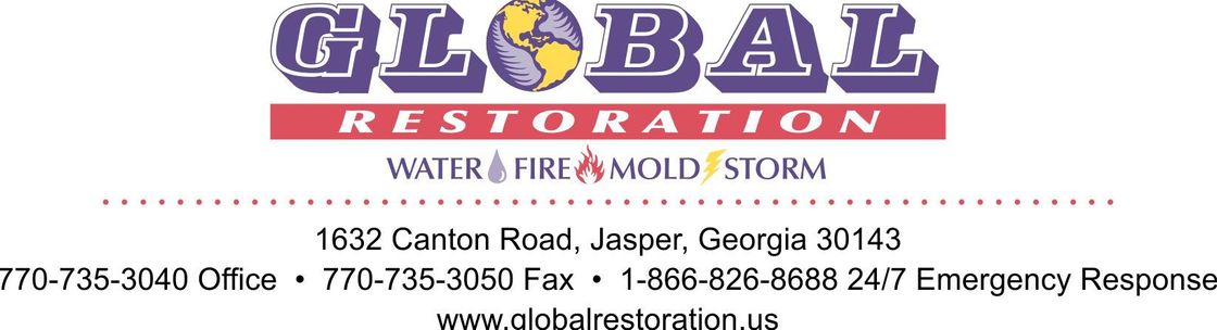 Global Restoration, Jasper GA