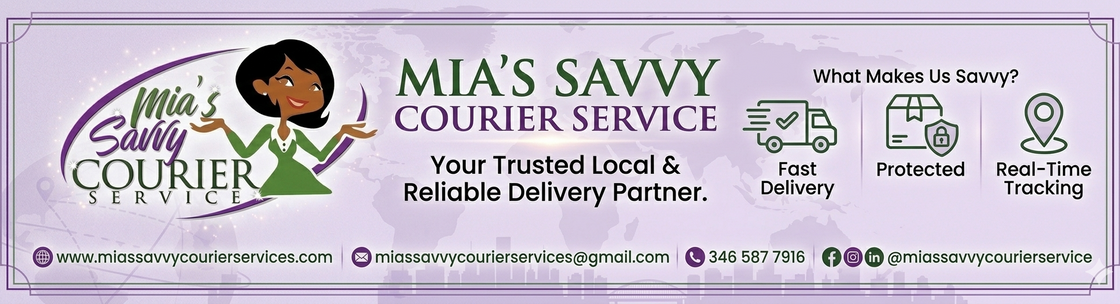 Mia’s Savvy Courier Service, Houston TX