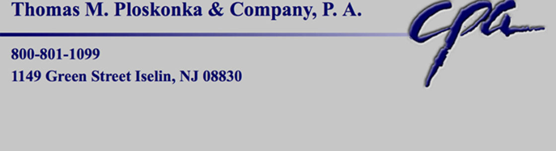 Ploskonka Thomas M CPA, Iselin NJ