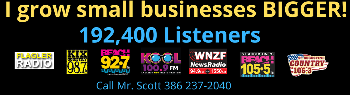 Scott Mackenzie Radio Advertising Flagler, Bunnell FL