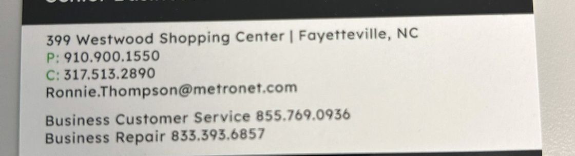 Metronet Inc, Fayetteville NC