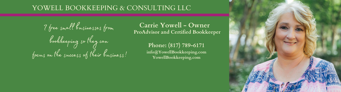 Yowell Bookkeeping and Consulting LLC, Euless TX