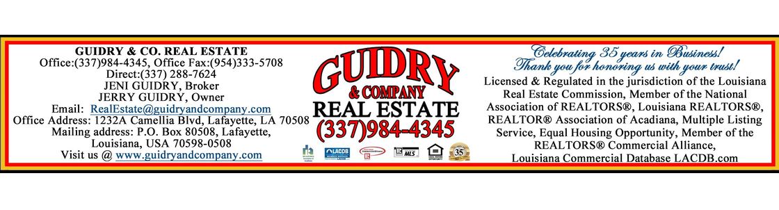 Guidry & Co Real Estate, Lafayette LA