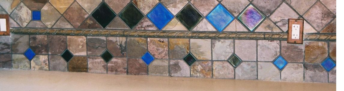 Custom stone tile, Mission KS