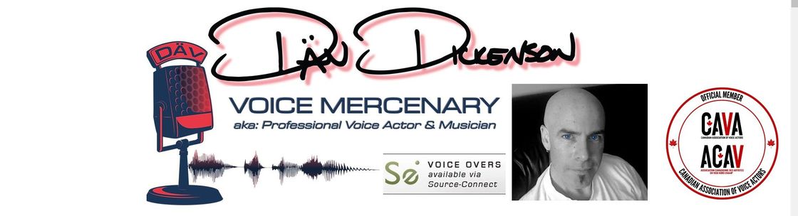 Däv Dickenson - Professional Voice Actor / Musician, Penetanguishene ON