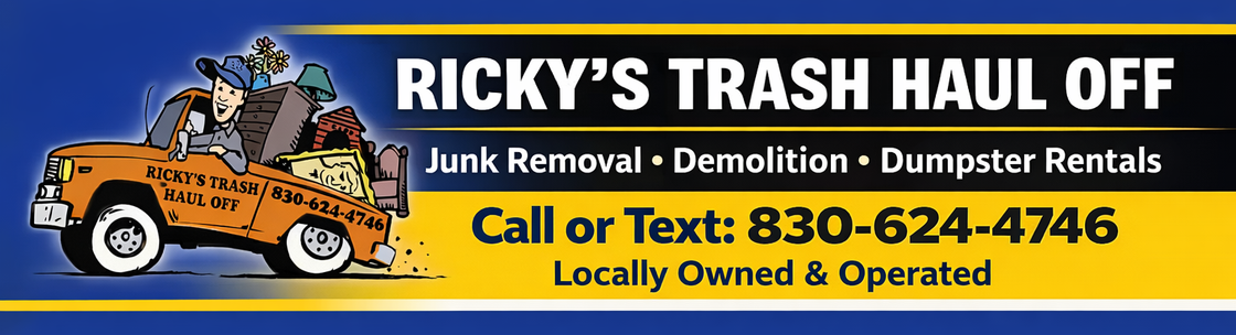 Ricky’s trash haul off - New Braunfels, TX - Alignable