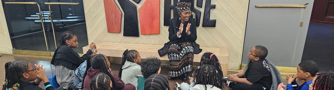 Tours with Mama Jatu the Storyteller at the Charles H. Wright Museum of African American History, Detroit MI