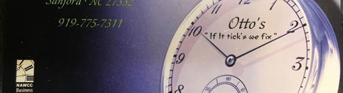 Otto's Watch & Clock Repair and Sales, Cameron NC