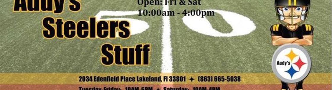 Audy's Steelers Stuff, Lakeland, FL 33801