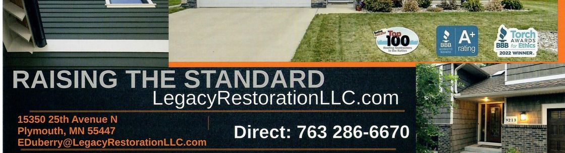 Legacy Restoration LLC, Plymouth MN