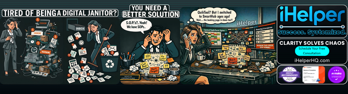iHelper: Success. Systemized. "Tired of feeling like a 'Digital Janitor'?", Port Townsend WA