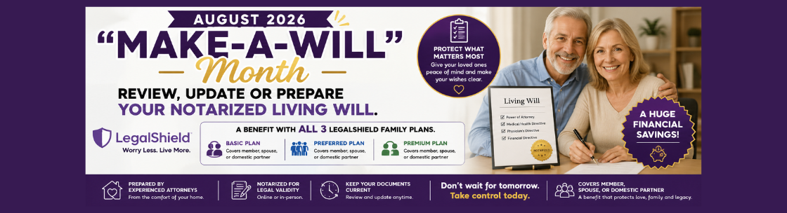LegalShield Independent Associate & Member, Ocean Shores WA
