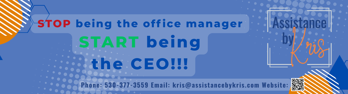 Assistance by Kris, Redding CA