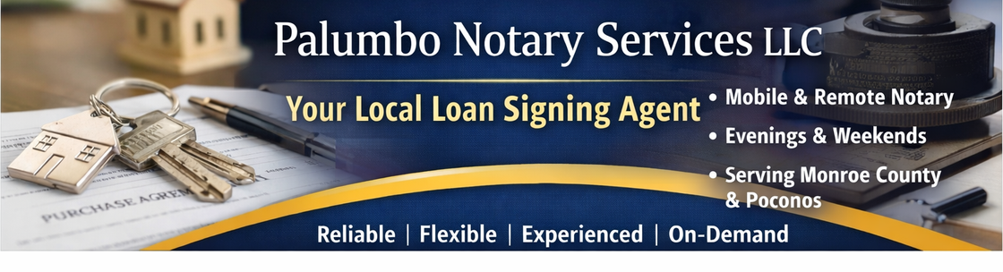 Palumbo Notary Services LLC, Saylorsburg PA