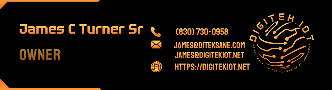 DITEKSANE, LLC dba DigitekIoT, New Braunfels TX