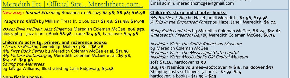 Meredith Etc, Jackson MS