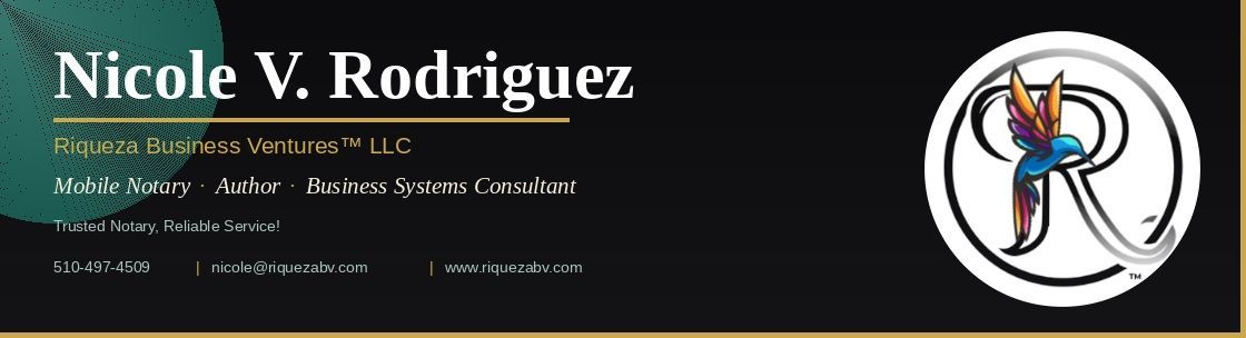 Riqueza Business Ventures™ LLC, Menlo Park CA