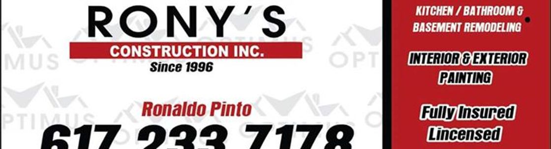 Rony's Construction Inc, Brighton MA