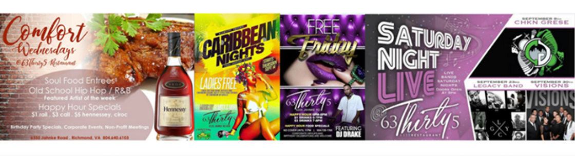 63Thirty5 Restaurant, Richmond VA